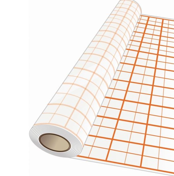 Film polyéthylène recyclé quadrillé pour plancher chauffant - 51.3 m² - Variotherm - Conforme EN 1264-4_0