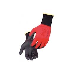 Gant de manutention légère T.9 polyamide rouge Singer - rouge 3701107749522_0