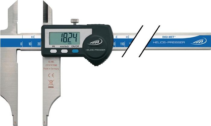 PAC d'atelier DIN 862 DIGI MET® 500 mm numérique avec pointes de mesure HELIOS PREISSER_0
