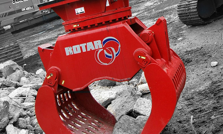 Pince de démolition et de tri Rotar RG 48-N - tête rotative surdimensionnée - Rotar International B.V._0