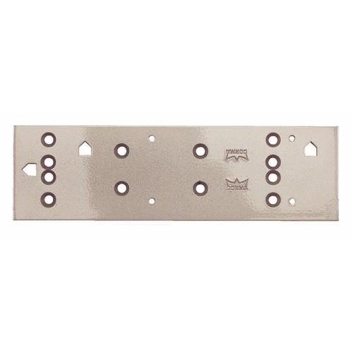 PLAQUE DE MONTAGE - POUR FERME-PORTE TS 83 - ARGENT DORMAKABA