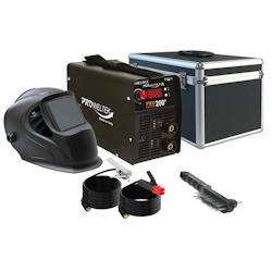 Poste à souder à l'arc 200A PRO200+ Inverter Numérique + Cagoule LCD ProWELTEK - noir 3701107757176_0