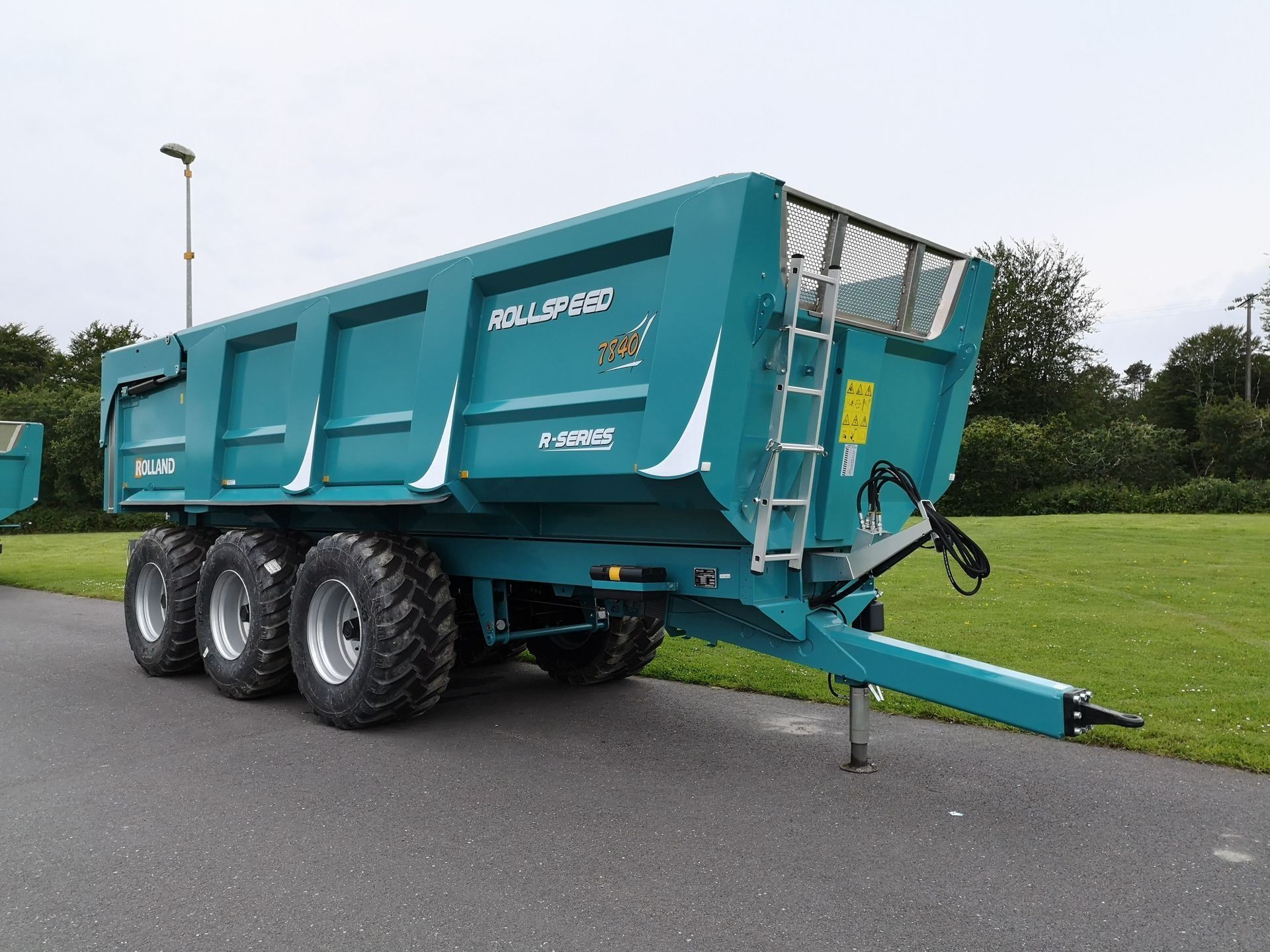 Rollspeed 7840 benne agricole monocoque - rolland - volume maxi. 40 m3_0