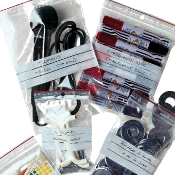 Sachet Minigrip 3 bandes - polyéthylène 60 microns - hermétique avec fermeture à pression et soudures renforcées_0