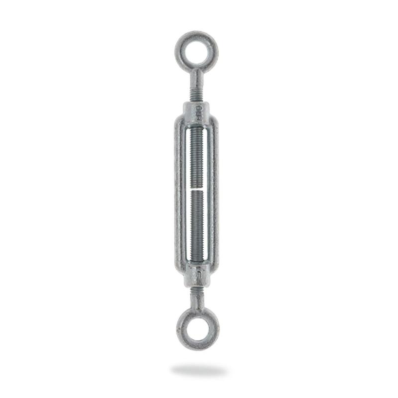 Tendeur à 2 anneaux zingué - Ø 14 mm - Réf. 410a2t - Acier zingué - Norme CE - DIN 1480_0