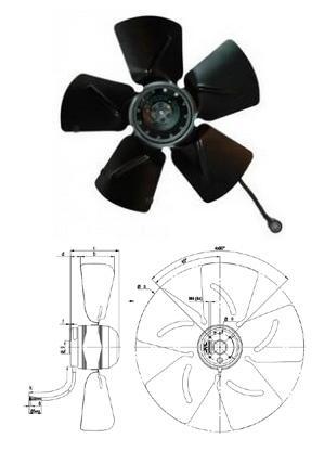 Ventilateur helicoide a6e 330 aa02.10 ebmpapst_0