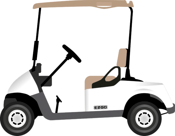 Voiture de golf RXV® E-Z-GO® - moteur à essence EX1 EFI - frein de stationnement automatique_0