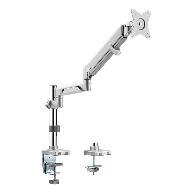 LogiLink BP0087 - Support d'écran plat pour bureau 81,3 cm (32'') - Pince - Réglage en hauteur - Argent_0
