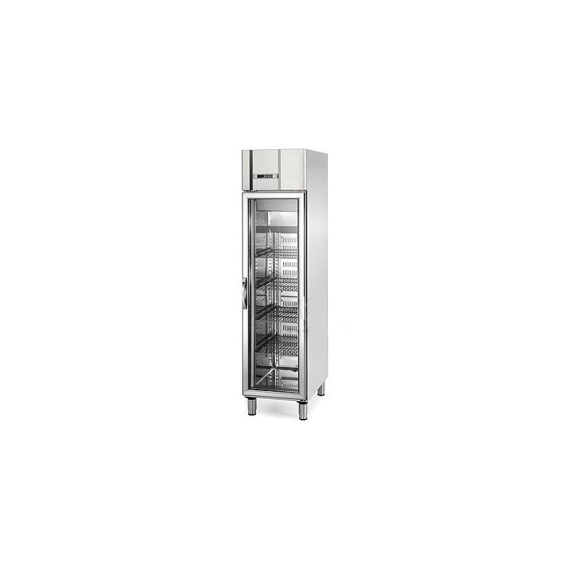 ARMOIRE RÉFRIGÉRÉE POSITIVE 370L - 1 PORTE VITRÉE PROFESSIONNEL_0