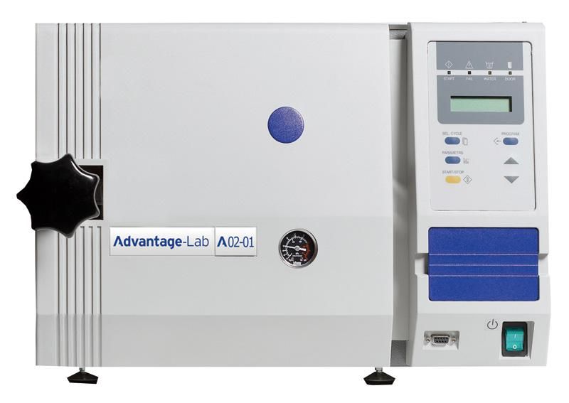 Autoclave de paillasse horizontale automatique Advantage Lab