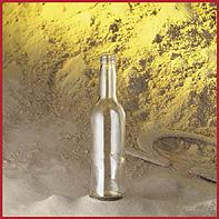 Bouteille de vinaigre en verre - 500 ml - couleur blanc - 375 g_0