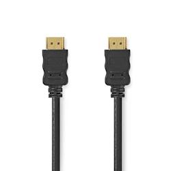 Câble Hdmi 5m Haute Vitesse Avec Ethernet  Connecteur Hdmi - Connecteur Hdmi  5,0 M  Noir Usage Non Intensif Nedis - noir 3665476030707_0