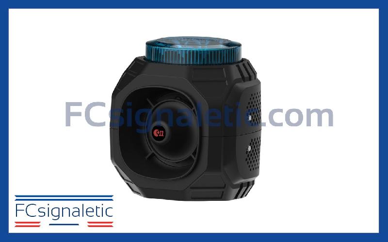 Combiné de signalisation portatif CSP bleu classe 1 multi tonalités Blazers Combi 911 SIGNAL 091601_0