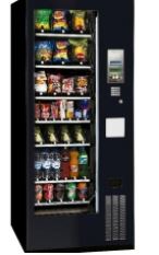 Distributeur automatique connecté de boissons, snacking, & confiserie avec 8 plateaux réglables en hauteur et jusqu'à 7 produits/canaux au maximum en largeur_0
