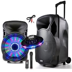 Enceinte party light sound mobile 1000w party-15