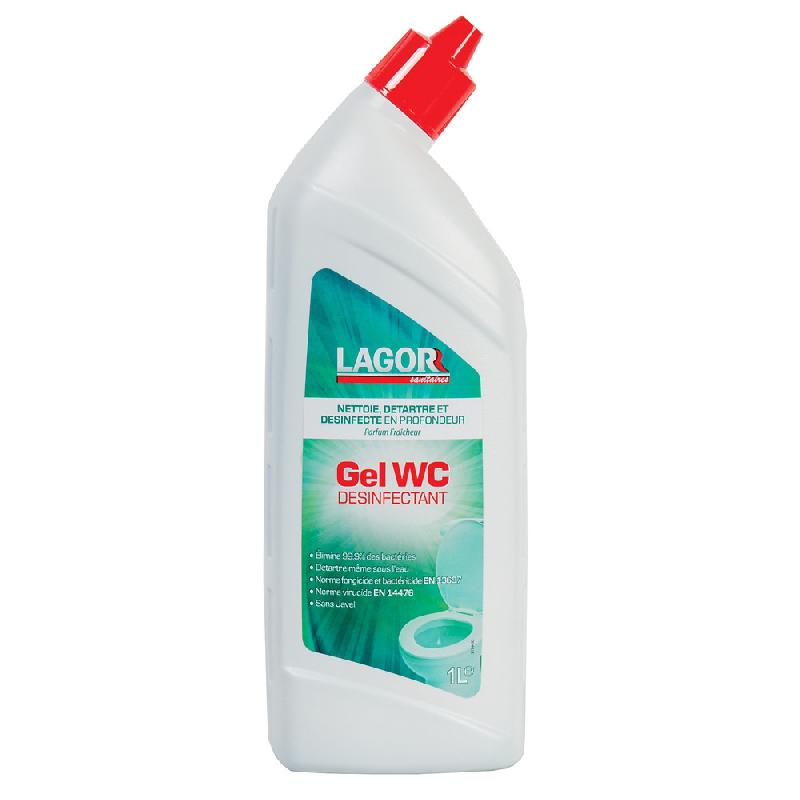Gel WC nettoyant détartrant désinfectant Lagor 1 L_0