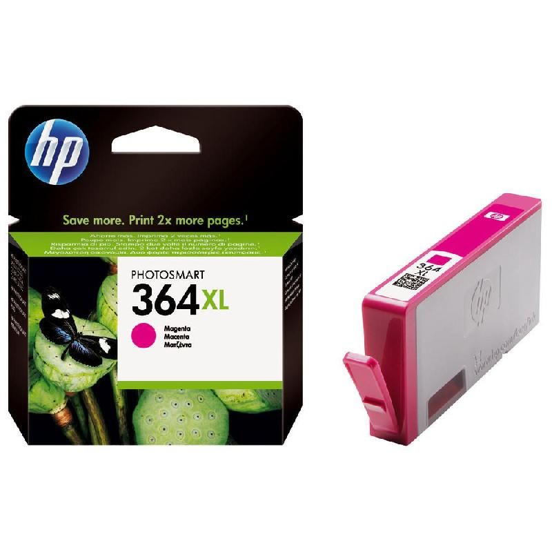 HEWLETT PACKARD CARTOUCHE D'ENCRE 364XL (CB324EE) - GRANDE CAPACITÉ - COULEUR: MAGENTA