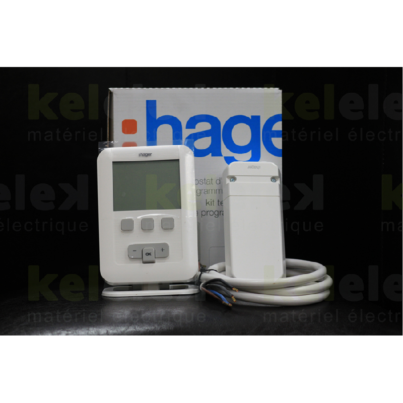 KIT TAP DIGITAL RADIO 7J + RÉCEPTEUR MURAL HAGER EK560