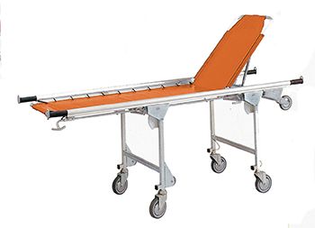 Matériel de secourisme - France Neir - Chariot-brancard normalisé 190 x 58 x 74 cm équipé de 2 béquilles escamotables_0