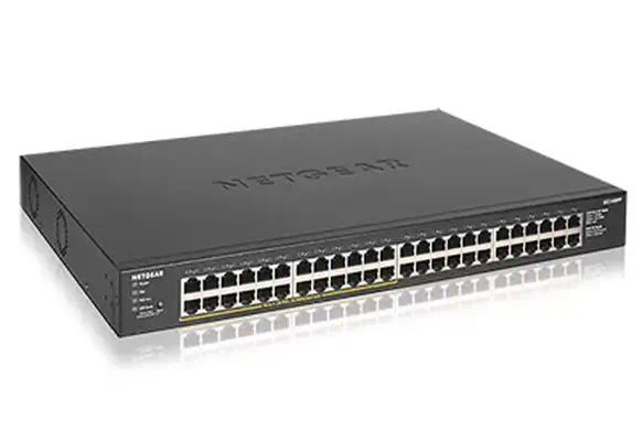NETGEAR GS348PP Non-géré Gigabit Ethernet (10/100/1000) Connexion Ethernet, supportant l'alimentatio_0