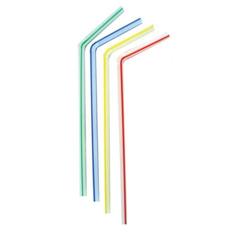 PAILLE FLEXIBLE POUR GANITÉS D.0.60X23 CM PP ASSORTI (VENDU PAR 10000)