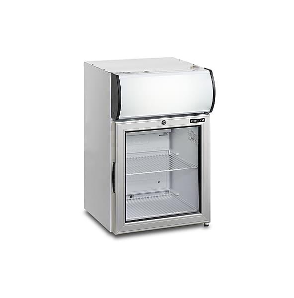 Réfrigérateur table top blanc positif avec canopie 60 litres - FS60CP - Dimensions compactes 445x440x720 mm_0