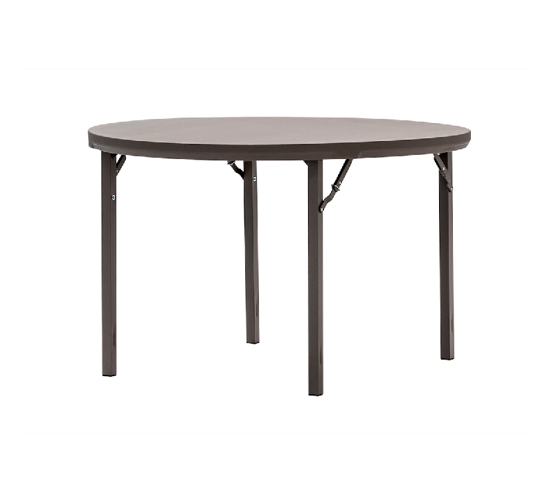 ZOWN Table ronde pliante 122 cm Planet4 Premium - gris plastique SP-BT048X005A_0