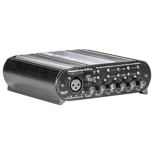 AMPLI DISTRIBUTEUR DE CASQUE 4 CANAUX HEADAMP4 PRO AVEC TALKBACK - ART