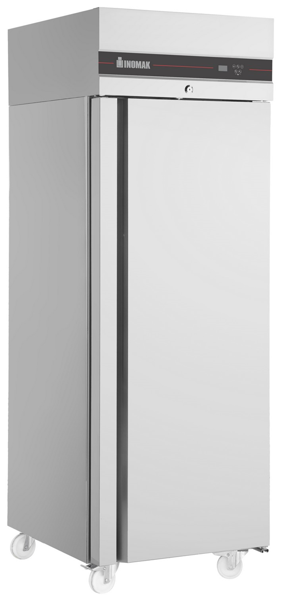 Armoire froide négative 1 porte Inomak - 654L en inox, 3 clayettes, dimensions 2100x720x868 mm, puissance 0,63 kW_0