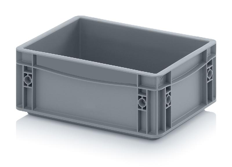 Bac Europe 300 x 200 plein Eco - polypropylène gerbable, hygiénique, 7,6L - Norme Europe_0