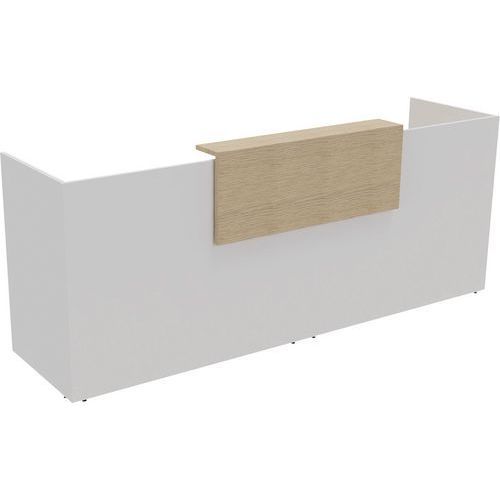 BANQUE D'ACCUEIL FILIA + 28 M CHÊNE FIL/BLANC - BURONOMIC