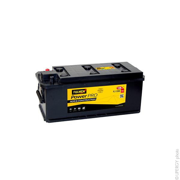 BATTERIE CAMION FULMEN POWER PRO AGRI & CONSTRUCTION FJ1355 12V 135AH 1000A_0