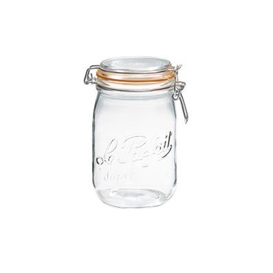 BOCAL HERMÉTIQUE EN VERRE 1L JOINT 85MM - LE PARFAIT - SUPER