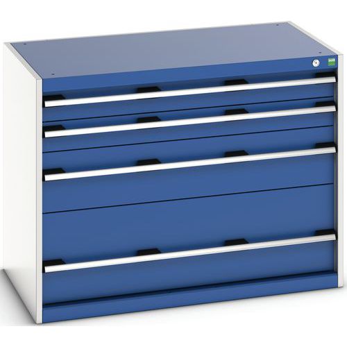 BOTT 1 ARMOIRE À TIROIRS SL-1068-4.2 AVEC 4 TIROIRS POUR CHARGE LOURDE - BOTT