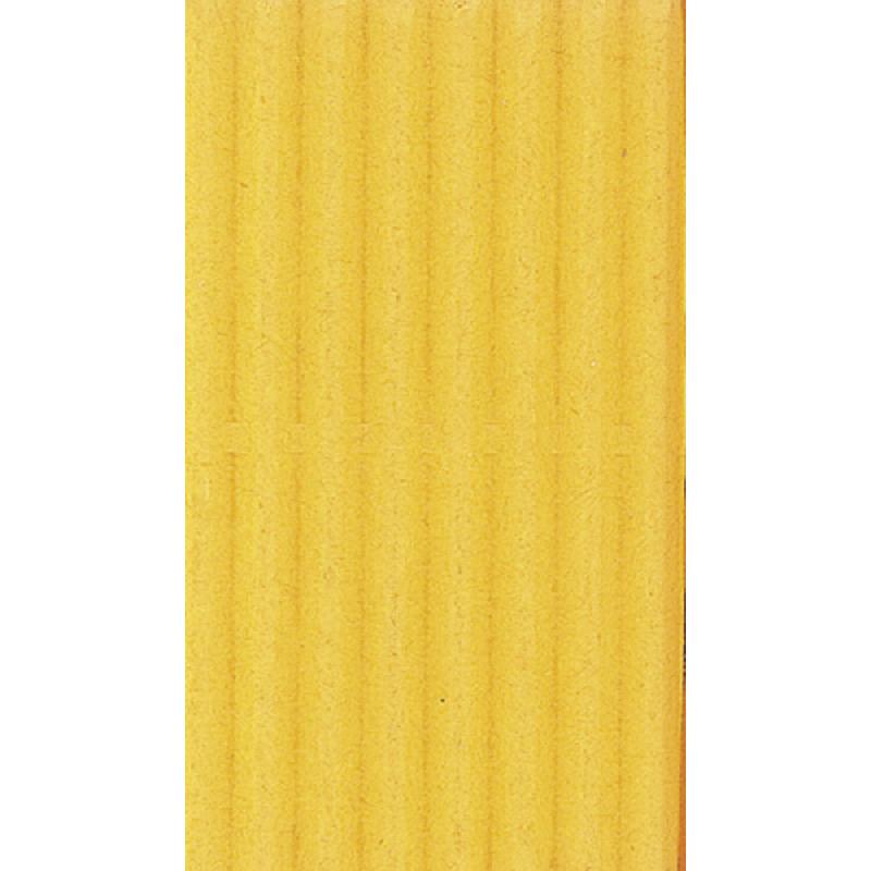 CARTON ONDULÉ, PAQUET DE 10 FEUILLES MOYENNE CANNELURE 300G/M2 AU FORMAT 50X70CM - JAUNE - LOT DE 2