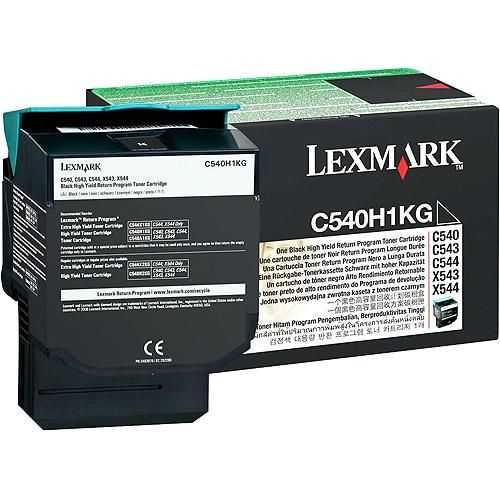 CARTOUCHE LASER LEXMARK NOIRE C540H1KG HAUTE CAPACITÉ