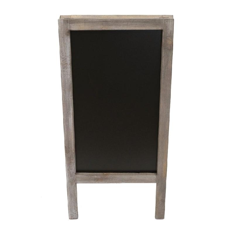 Chevalet trottoir Héritage - L50xH100cm - Pin massif - Aspect vieilli_0