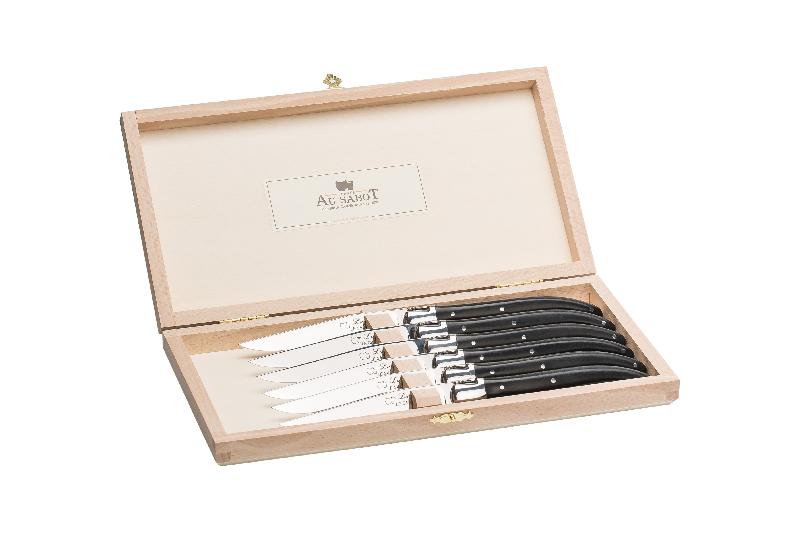 Coffret de 6 couteaux Laguiole® fabriqués en France - CTLGLINXP-AS01/CF_0