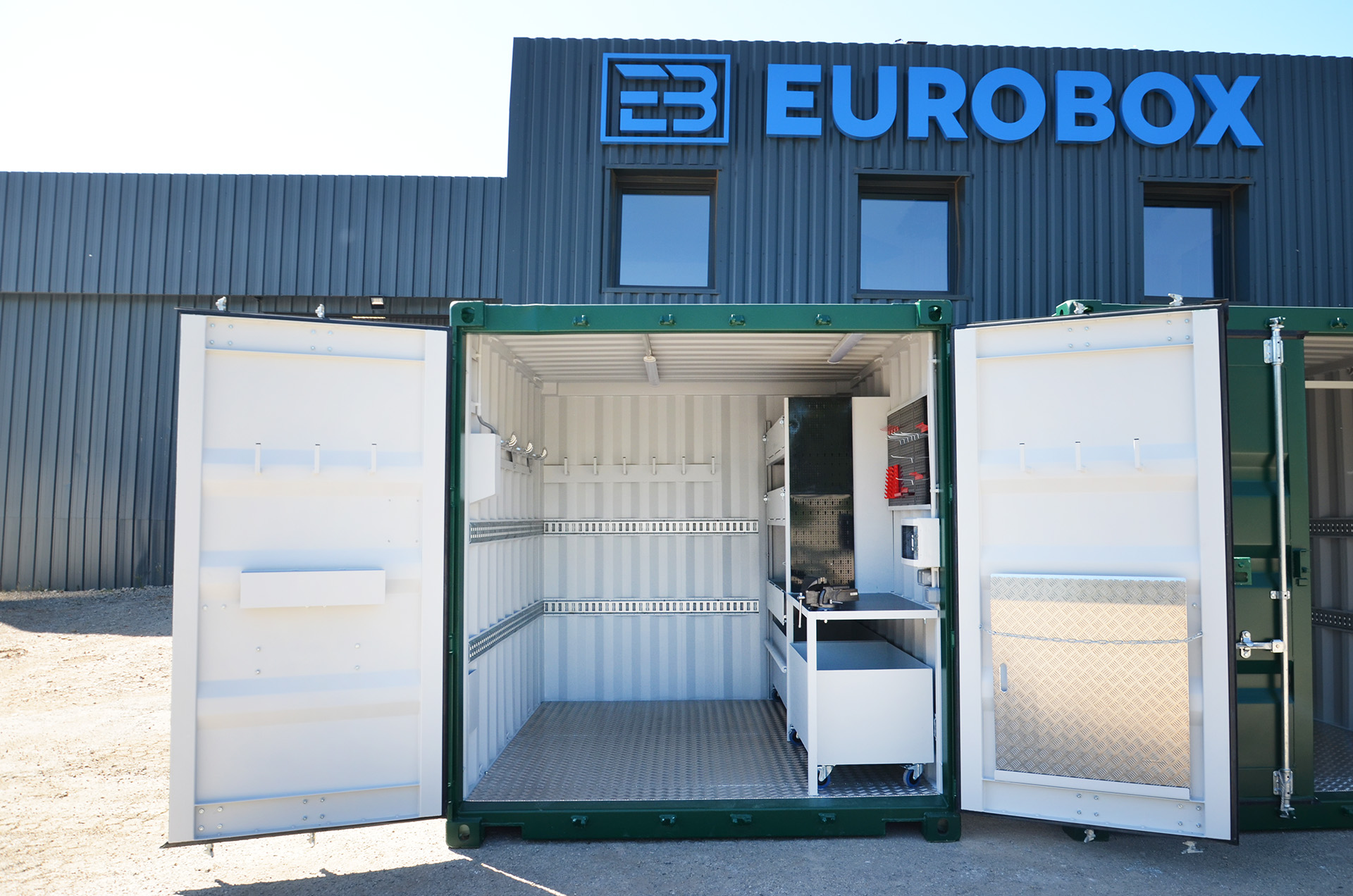 Container chantier / Module chantier, atelier_0