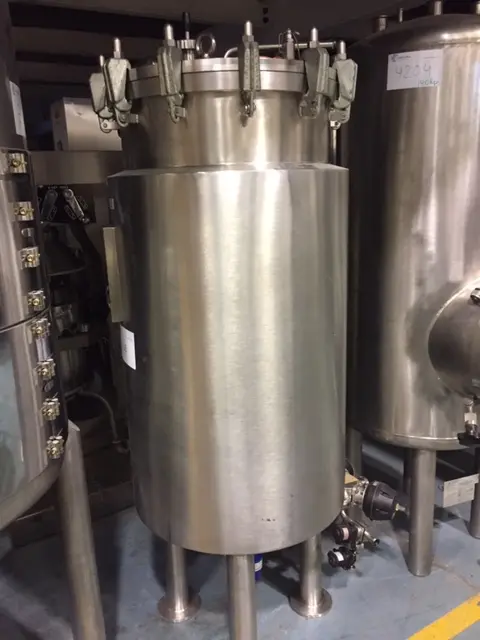 Cuve inox 250 litres isolé thermique hermétique d'occasion_0