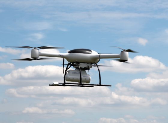Drone de surveillance radiologique aéroportée légère  - G_0