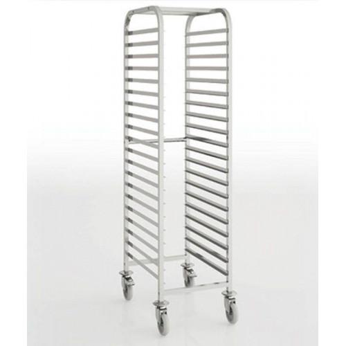 ECHELLE HAUTE PÂTISSIÈRE EN INOX ERATOS - 20 NIVEAUX 600 X 400 MM