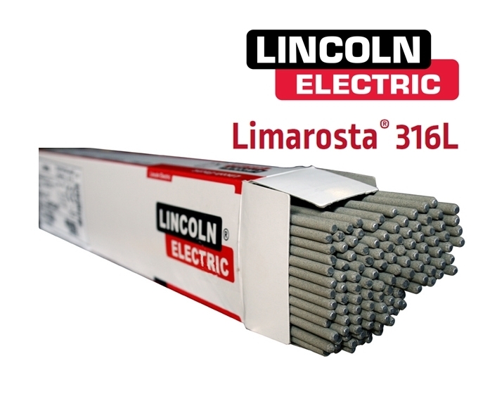 ÉLECTRODE DE SOUDAGE INOX LIMAROSTA 316L (Ø2,0 X 300 - ÉTUI DE 200 PCS) - LINCOLN ELECTRIC
