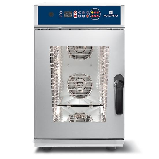 Four mixte électrique professionnel - vapeur, commande numérique, 10 GN 1/1, lavage automatique - AIB0055_0