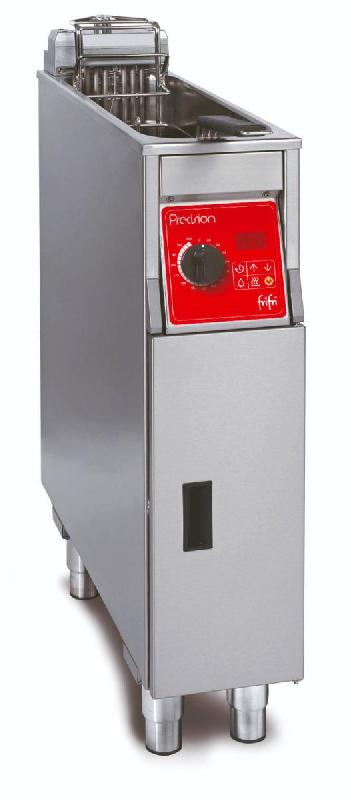 Friteuse électrique sur coffre avec filtration d'huile à cuve simple 9 l - 198x650x994 mm - PL-211-H31-G0_0