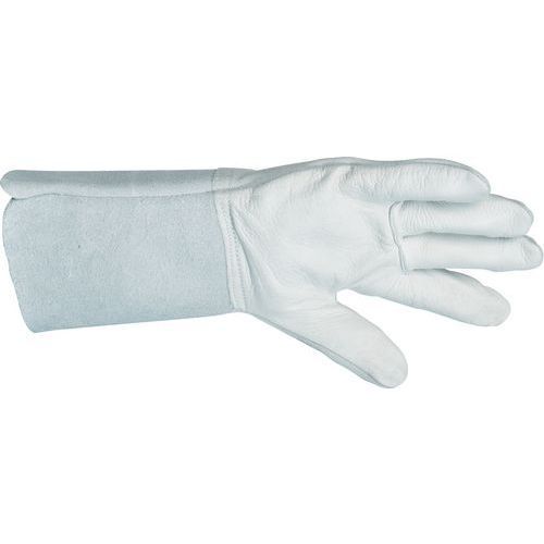 GANTS DE PROTECTION THERMIQUE EN CUIR FLEUR ET CROÛTE BOVIN AVEC UNE MANCHETTE 15 - PROSUR