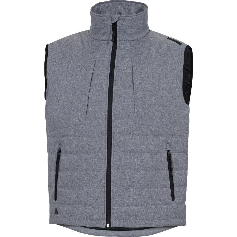 Gilet matelassé polyester enduit pu - doublure taffetas polyester ouatinée - pesaro_0