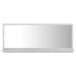 HELLOSHOP26 - Miroir de salle de bain 90 x 10,5 x 37 cm aggloméré gris 02_0006946 - gris 02_0006946_0