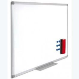 JUVENILIA TABLEAU BLANC MAGNÉTIQUE LAQUÉ CADRE ALU - DIMENSIONS L150XH100 CM