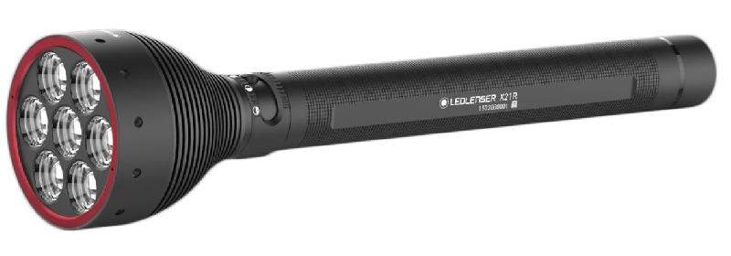 Lampe torche LED ultra puissante - Ledlenser® X21R - rechargeable - flux lumineux 5000 lm - portée jusqu'à 800 m_0